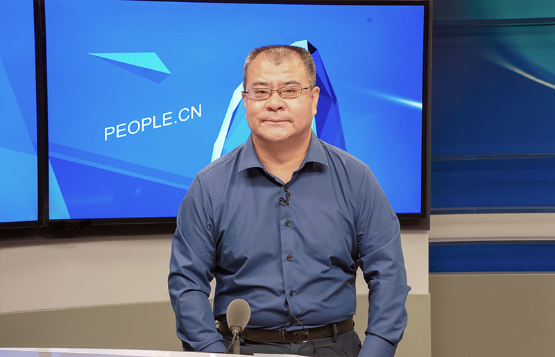 中國(guó)東方演藝集團(tuán)黨委書(shū)記、董事長(zhǎng)景小勇接受人民網(wǎng)專訪。