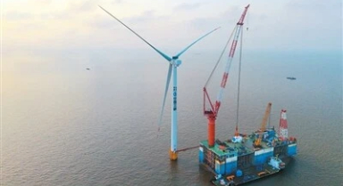 我國離岸最遠海上風(fēng)電項目全容量并網(wǎng)